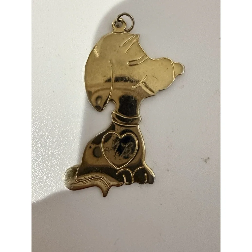 Peanuts‎ Snoopy Silver Pendant Happy Dog Personalized